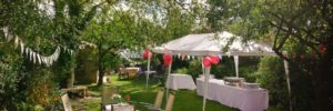 Przyjęcie w ogrodzie i catering n przyjęcie plenerowe